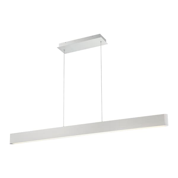 Dweled Volo 54in LED Pendant 3000K in Brushed Aluminum PD-227 - main